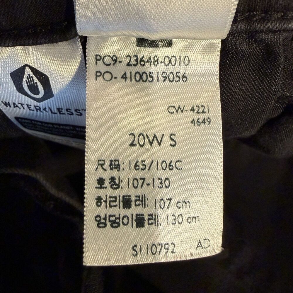 Levi’s Jeans Classic Straight Womens 20W Black Tab Denim Stretch Plus Size - Picture 7 of 11